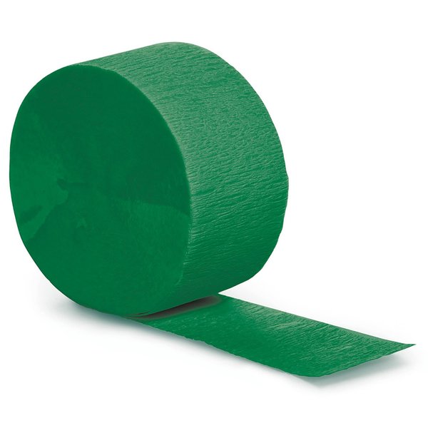 Touch Of Color Emerald Green Streamer, 81', 12PK 078330